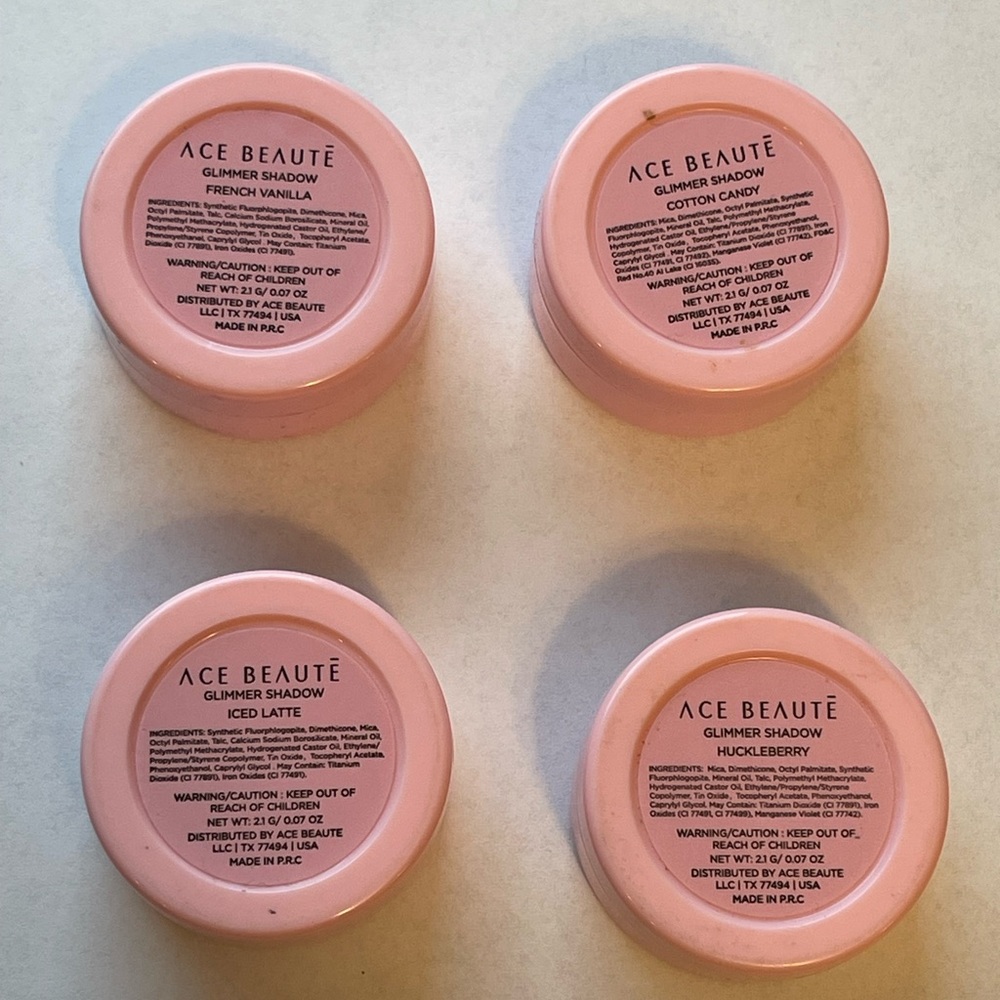 Ace Beaute Glimmer Shadows